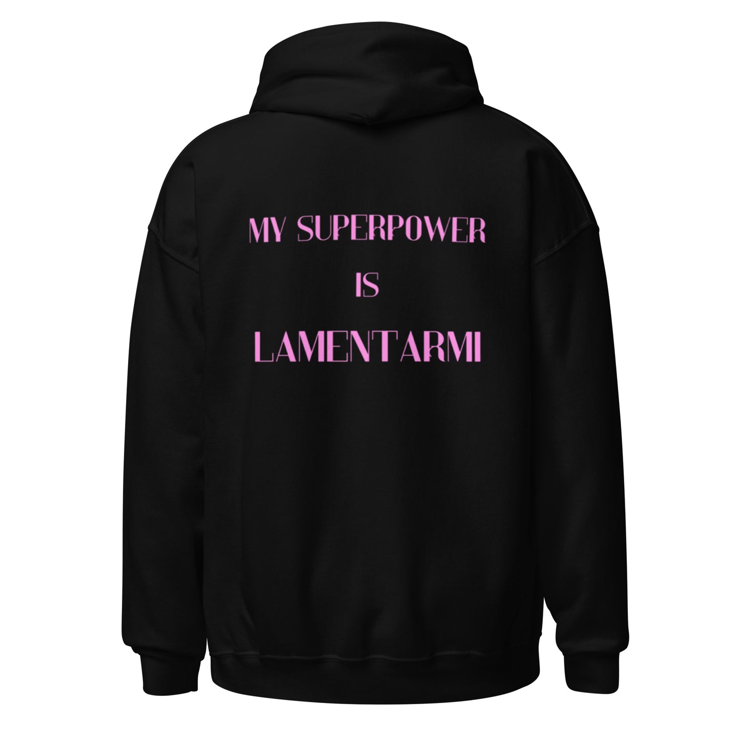 Felpa con cappuccio woman Linea MYSUPERPOWER