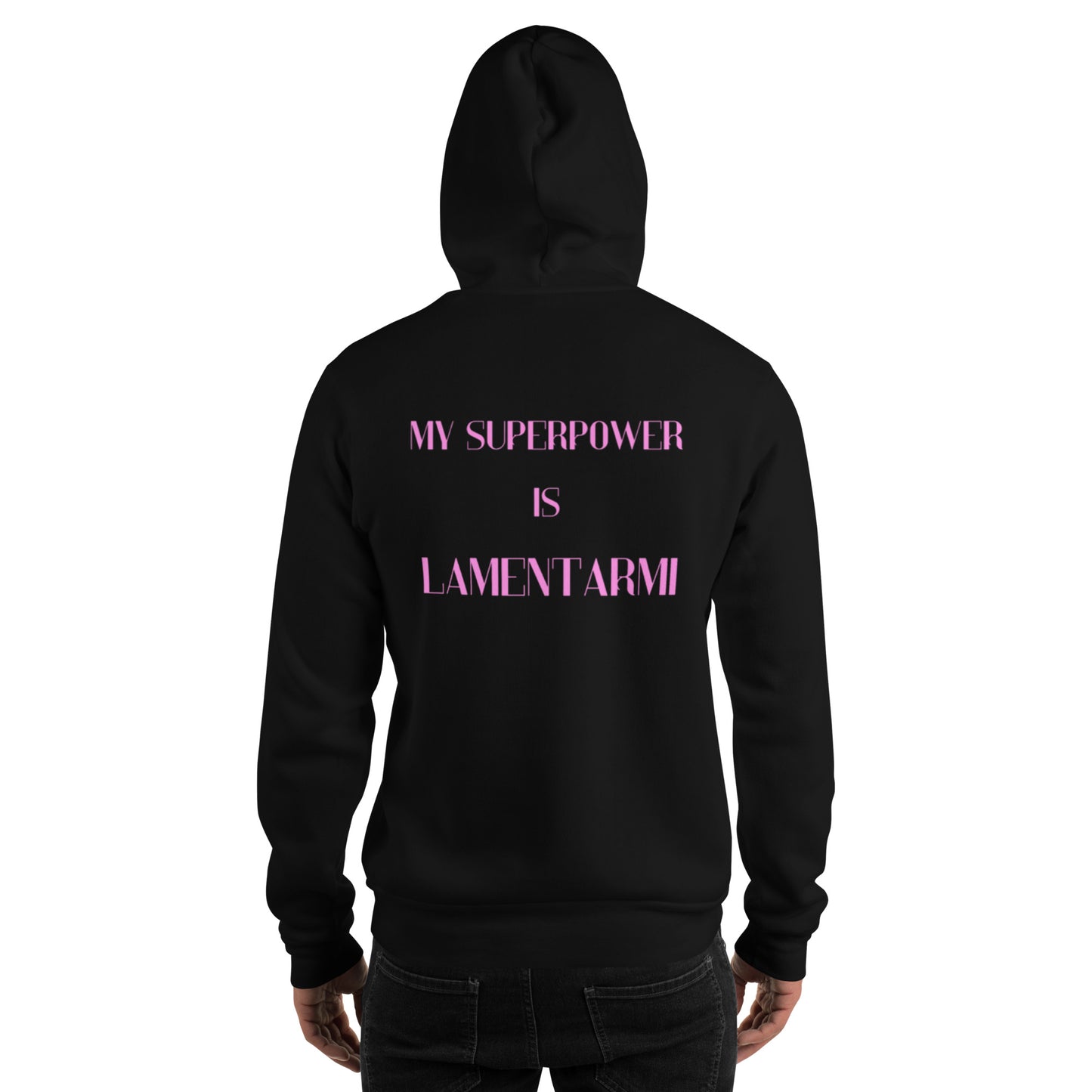Felpa con cappuccio woman Linea MYSUPERPOWER