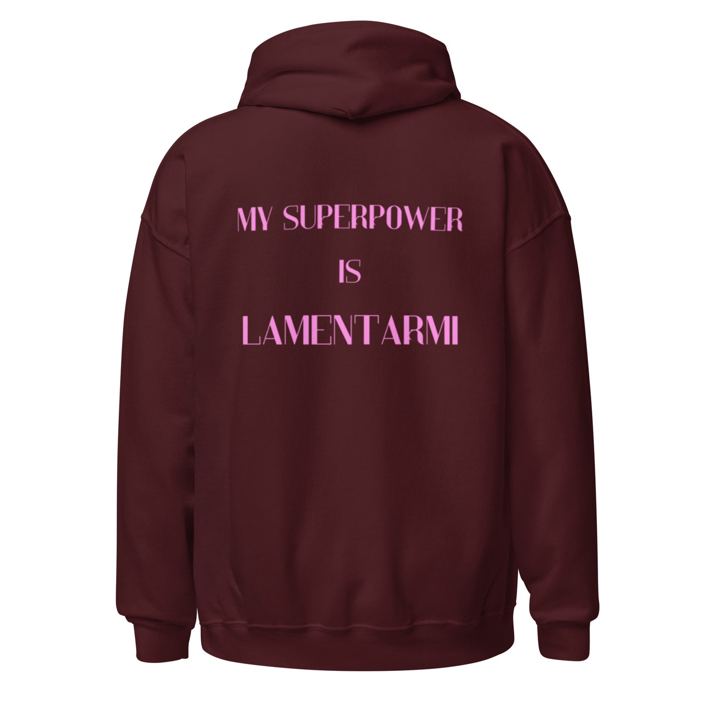 Felpa con cappuccio woman Linea MYSUPERPOWER