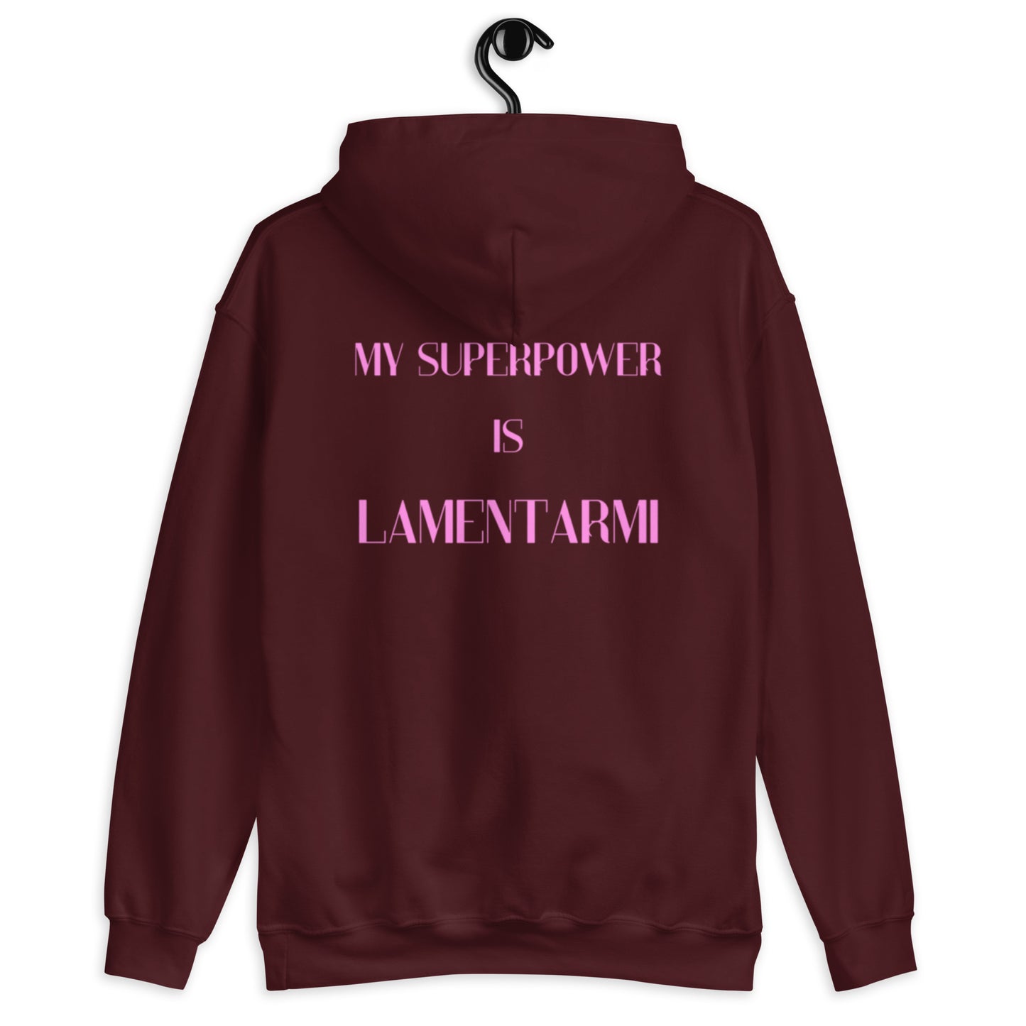Felpa con cappuccio woman Linea MYSUPERPOWER