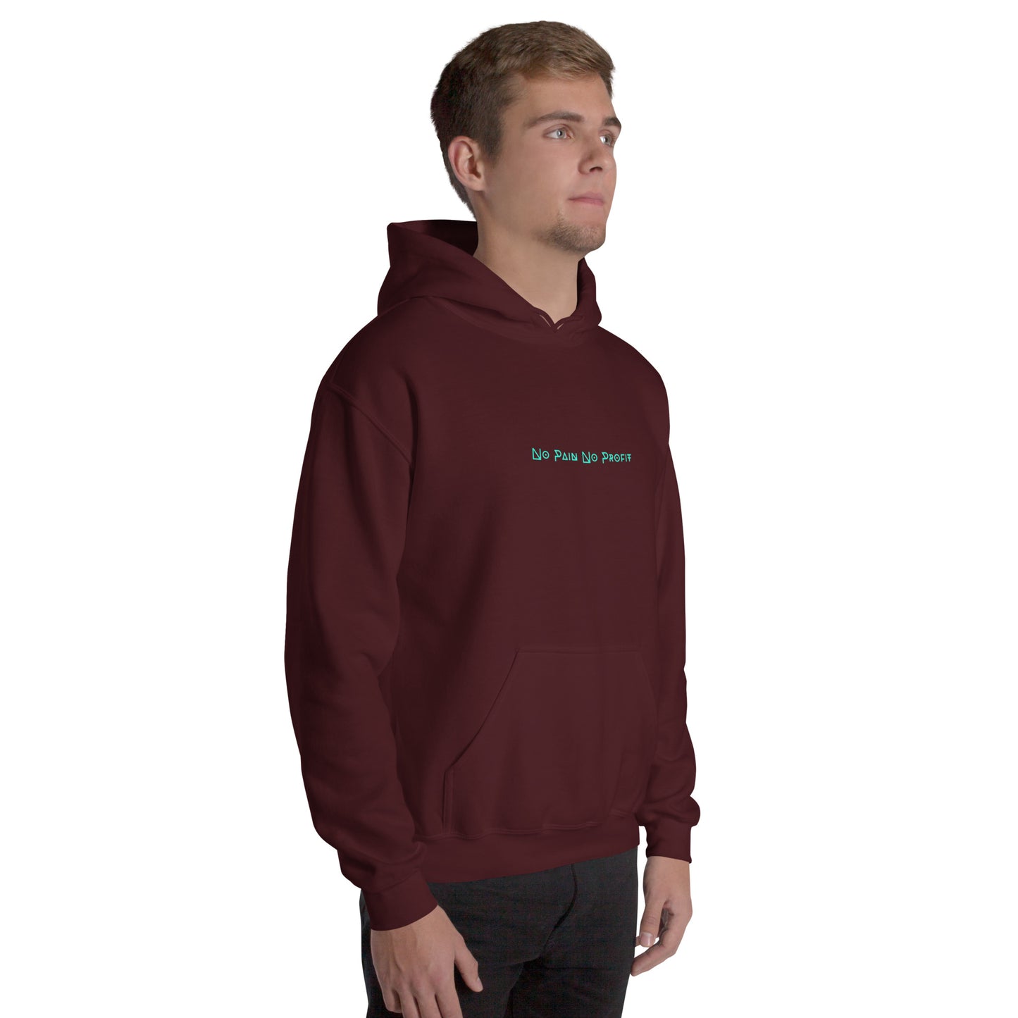 Felpa con cappuccio Linea NO PAIN NO PROFIT