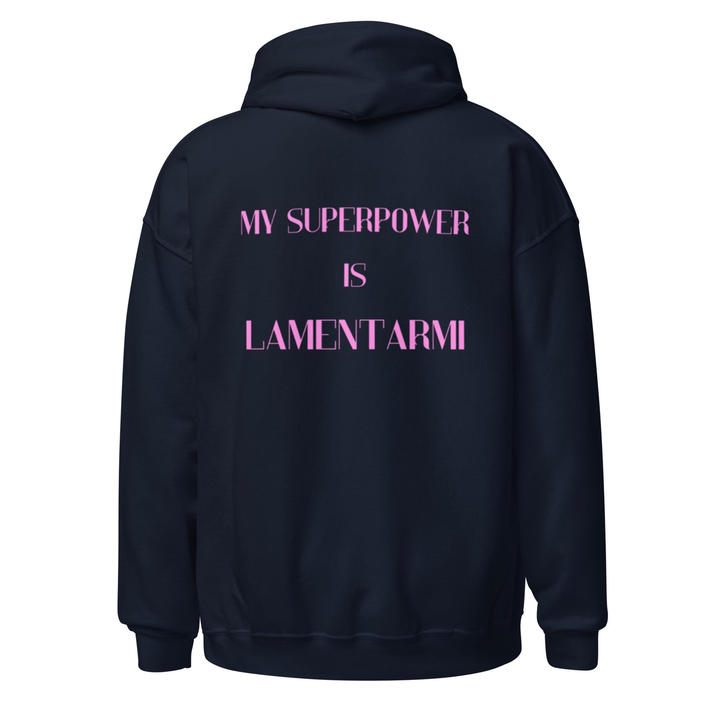 Felpa con cappuccio woman Linea MYSUPERPOWER