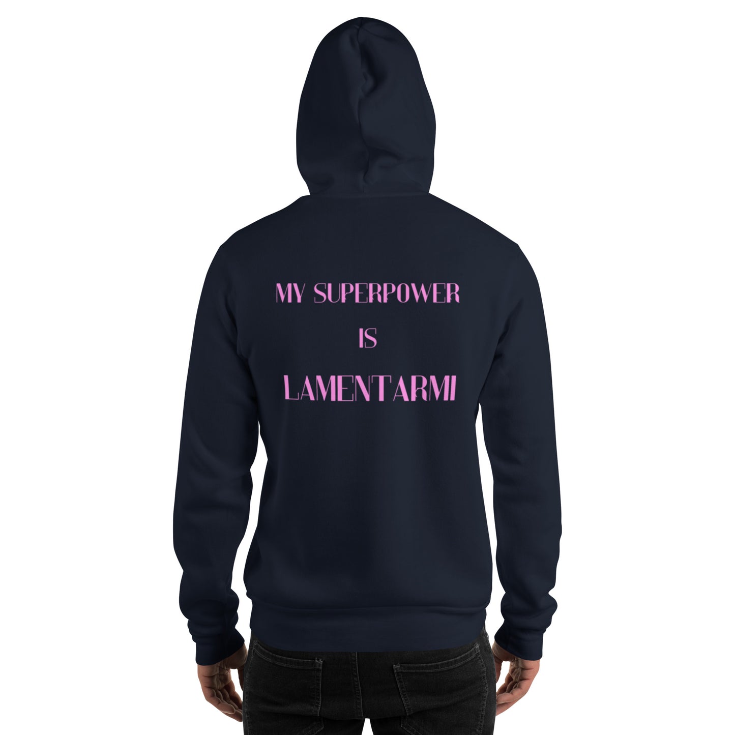 Felpa con cappuccio woman Linea MYSUPERPOWER