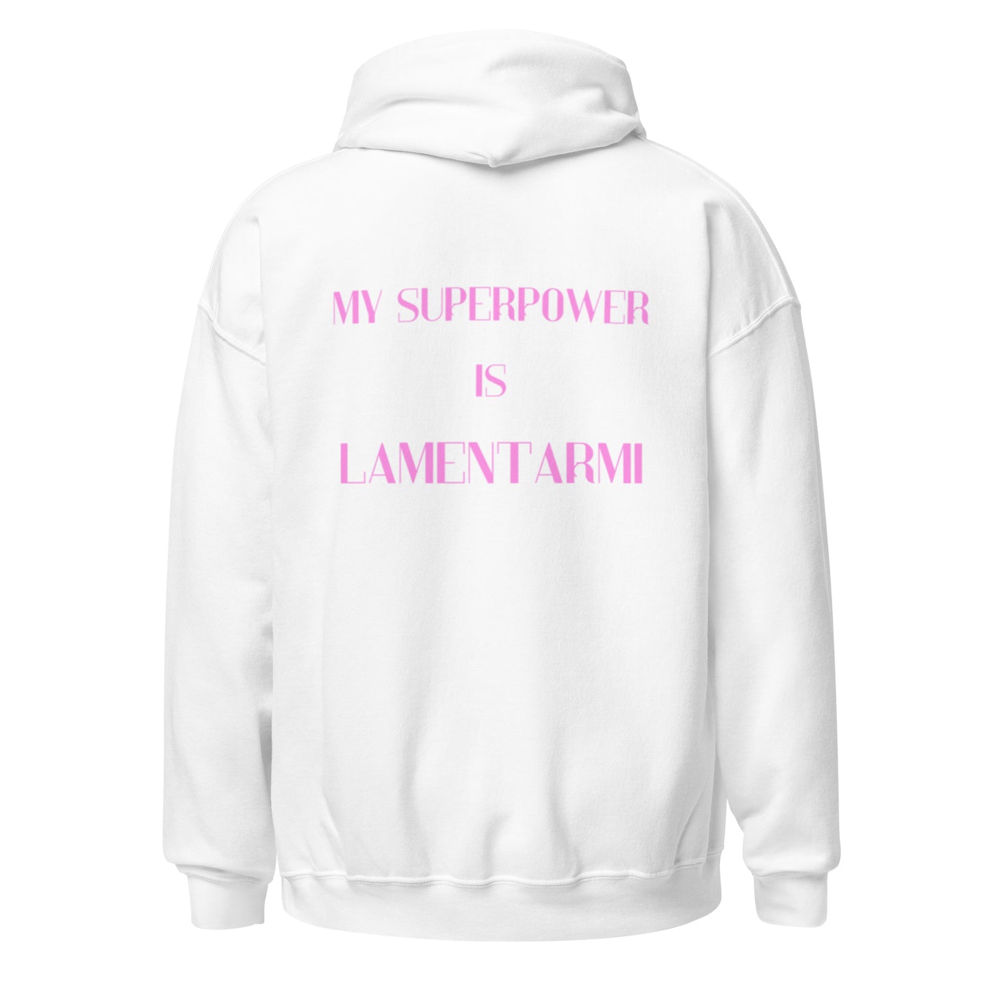 Felpa con cappuccio woman Linea MYSUPERPOWER