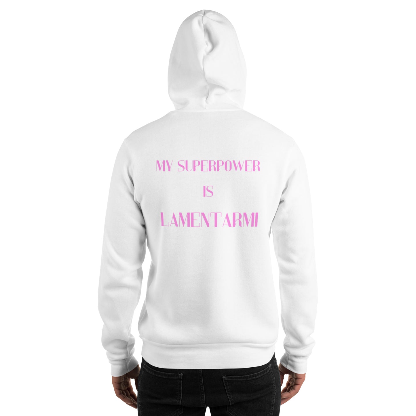 Felpa con cappuccio woman Linea MYSUPERPOWER