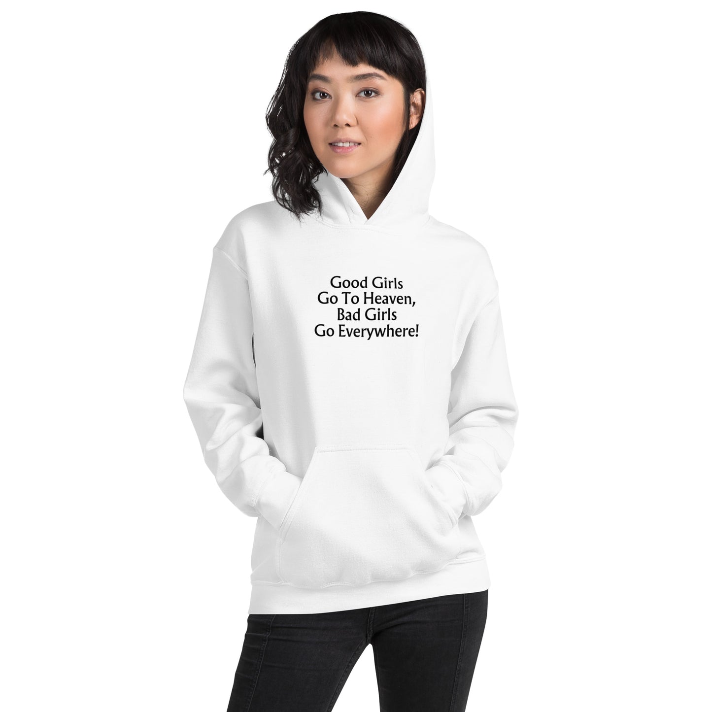 Felpa con cappuccio donna Linea GOOD GIRLS