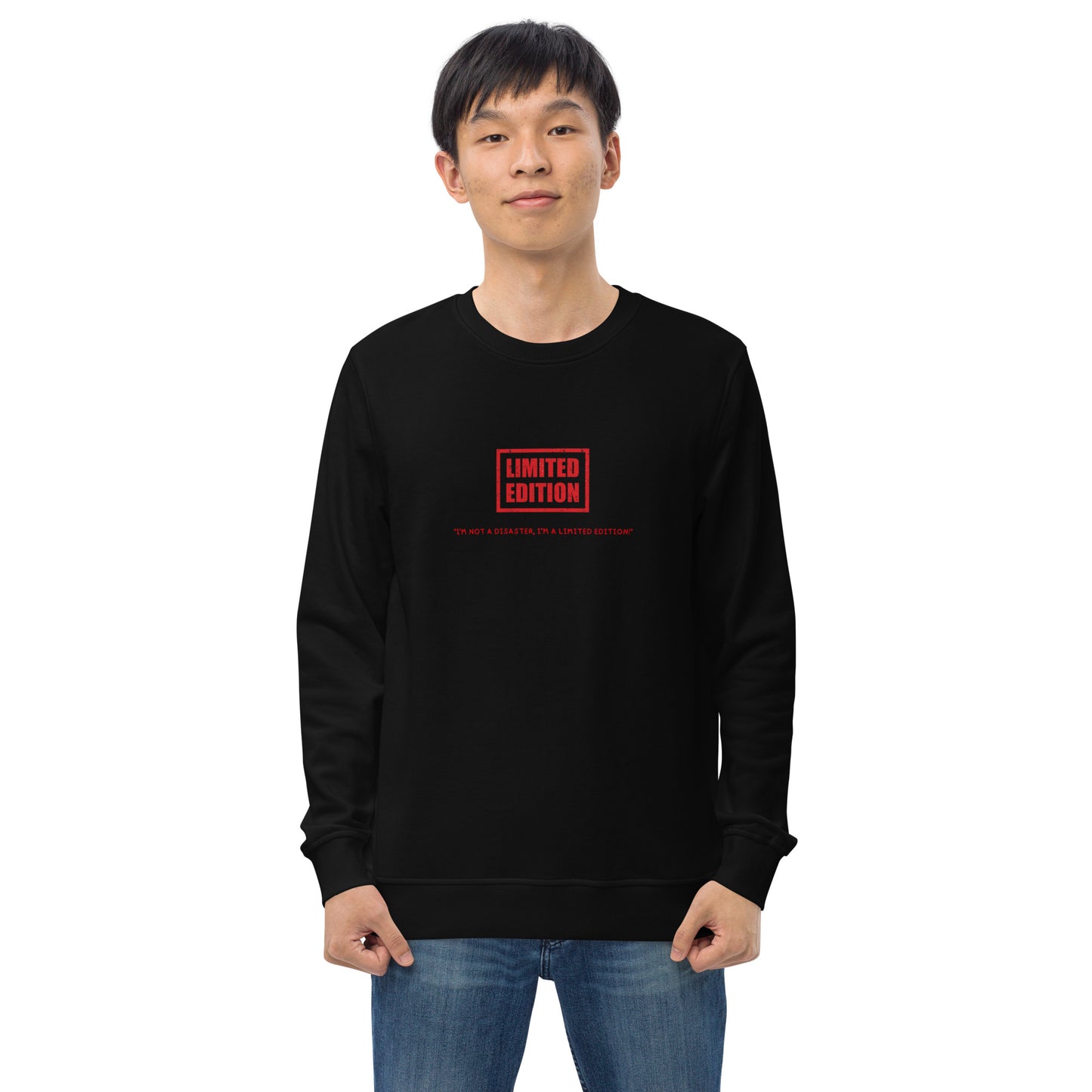 Felpa organica unisex Linea LIMITED EDITION