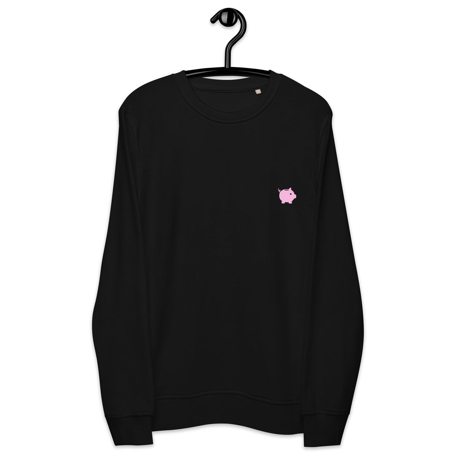 Felpa organica unisex Linea MORE MONEY
