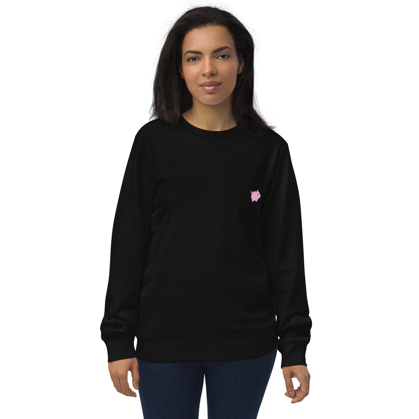Felpa organica unisex Linea MORE MONEY