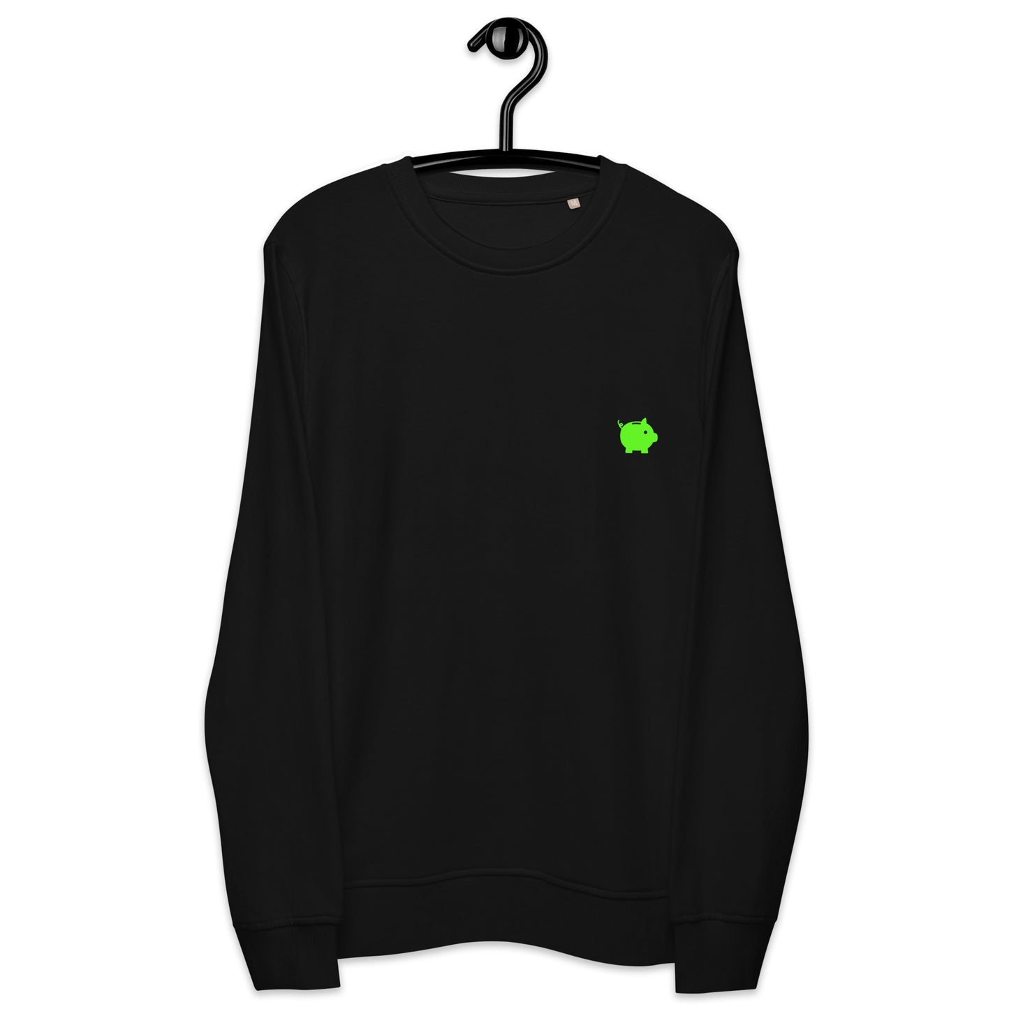 Felpa organica unisex Linea MORE MONEY