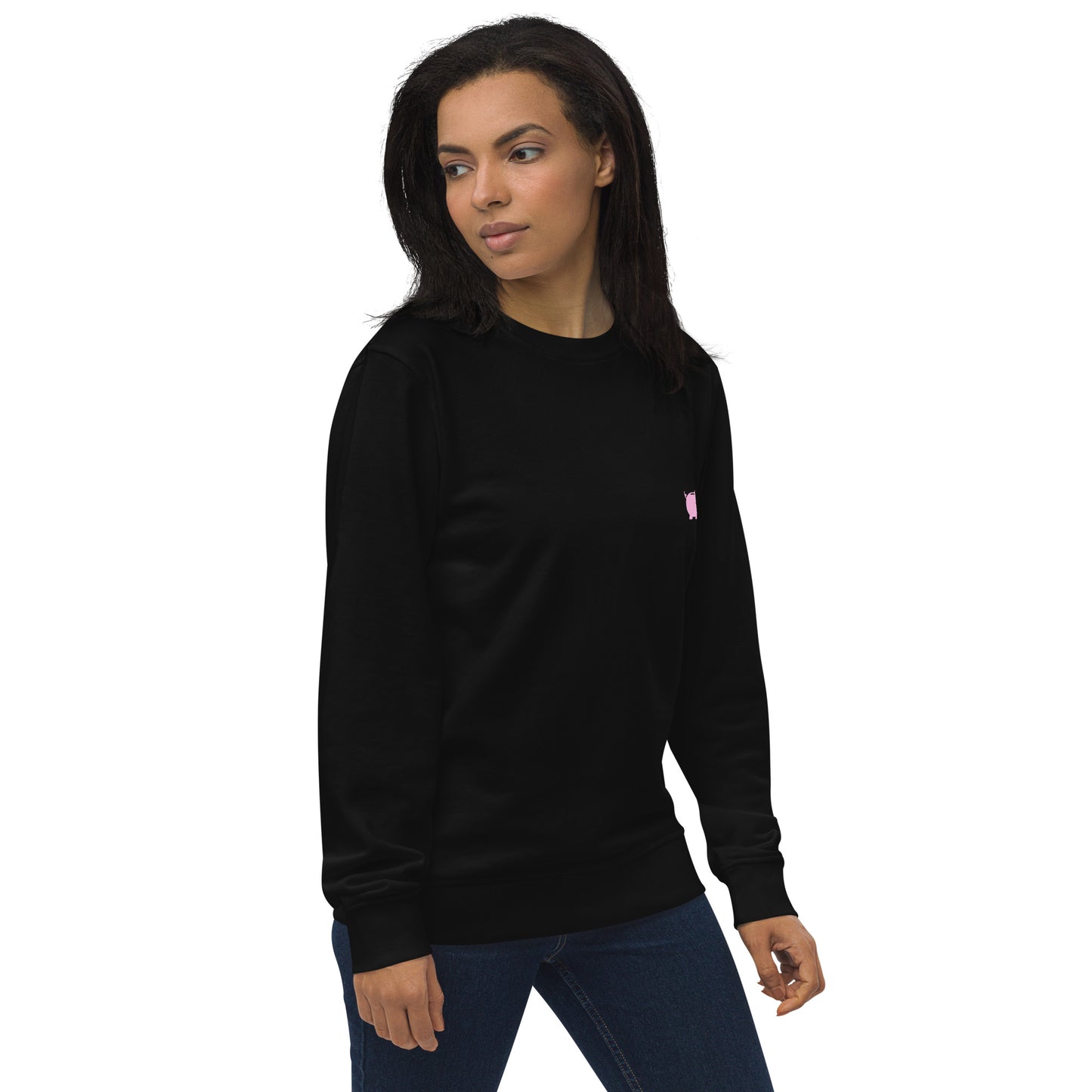 Felpa organica unisex Linea MORE MONEY