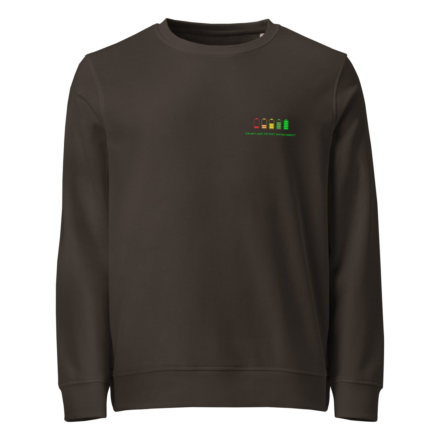 Felpa organica unisex Linea ENERGY