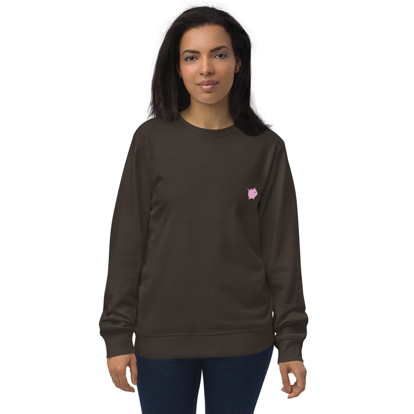 Felpa organica unisex Linea MORE MONEY
