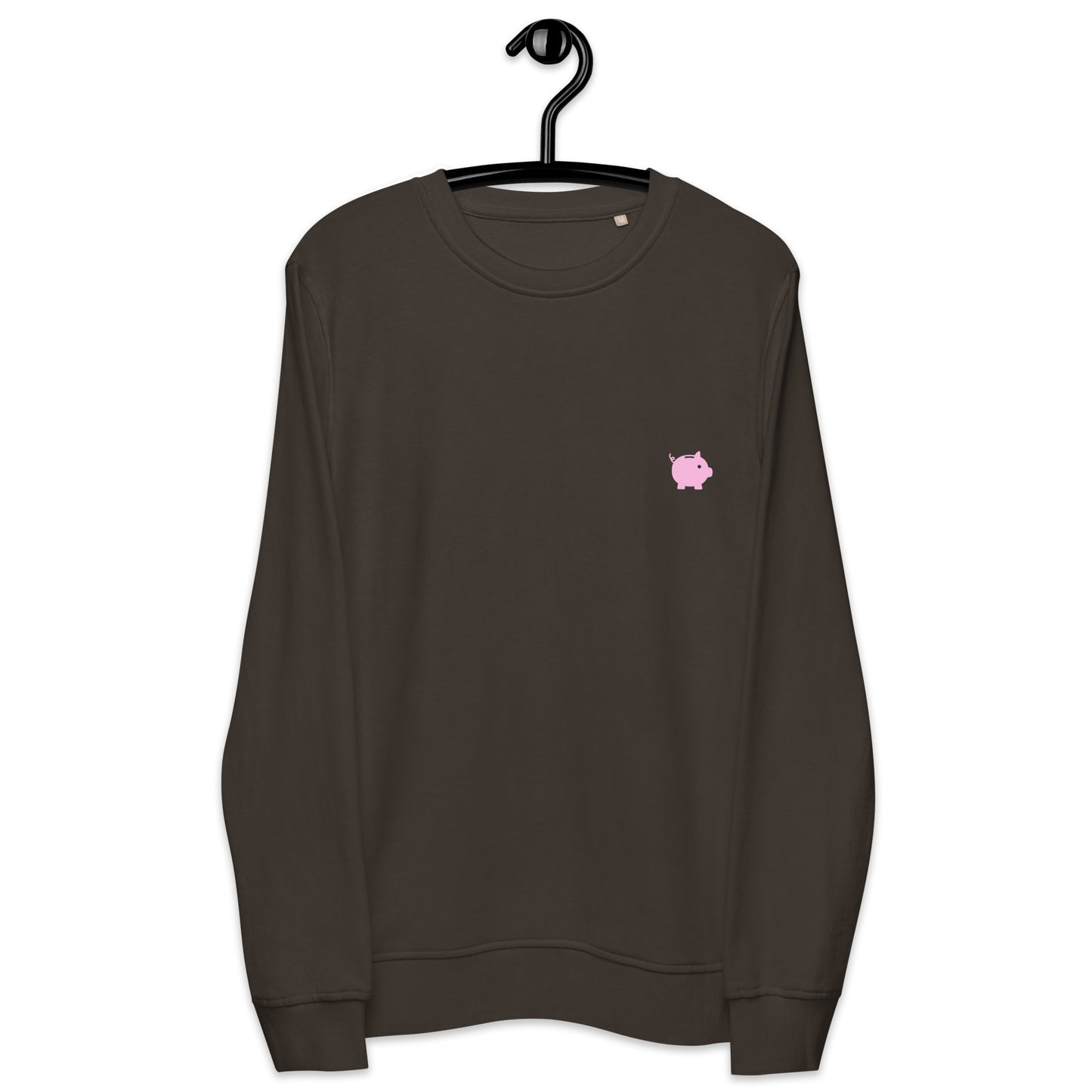 Felpa organica unisex Linea MORE MONEY