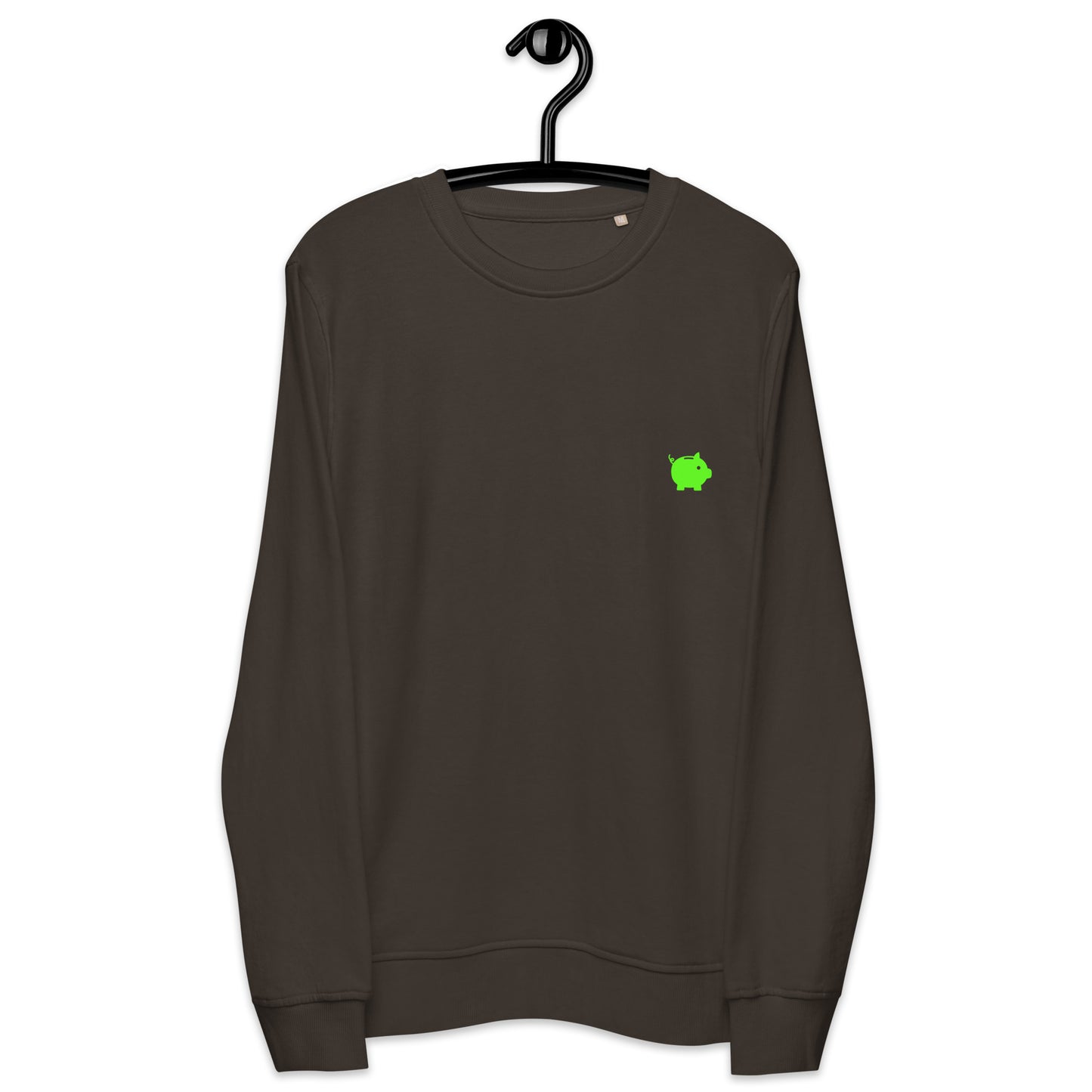 Felpa organica unisex Linea MORE MONEY