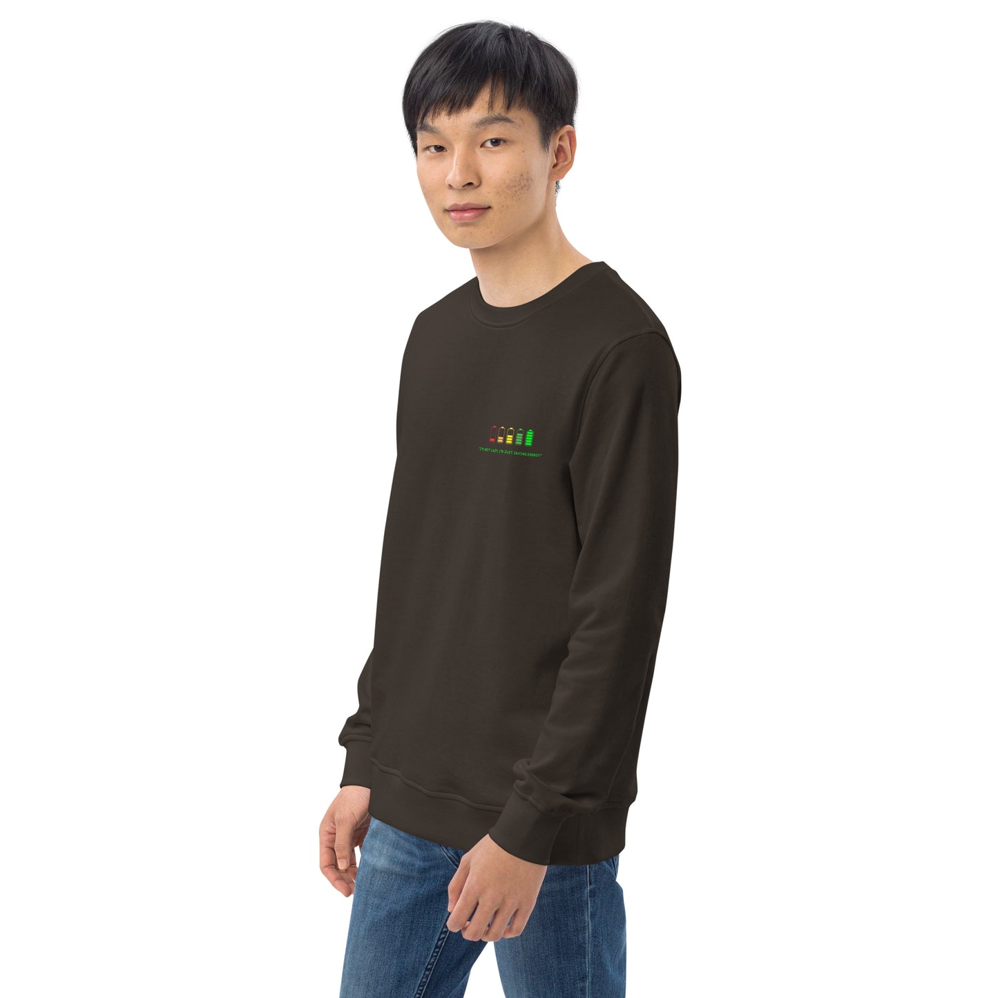 Felpa organica unisex Linea ENERGY