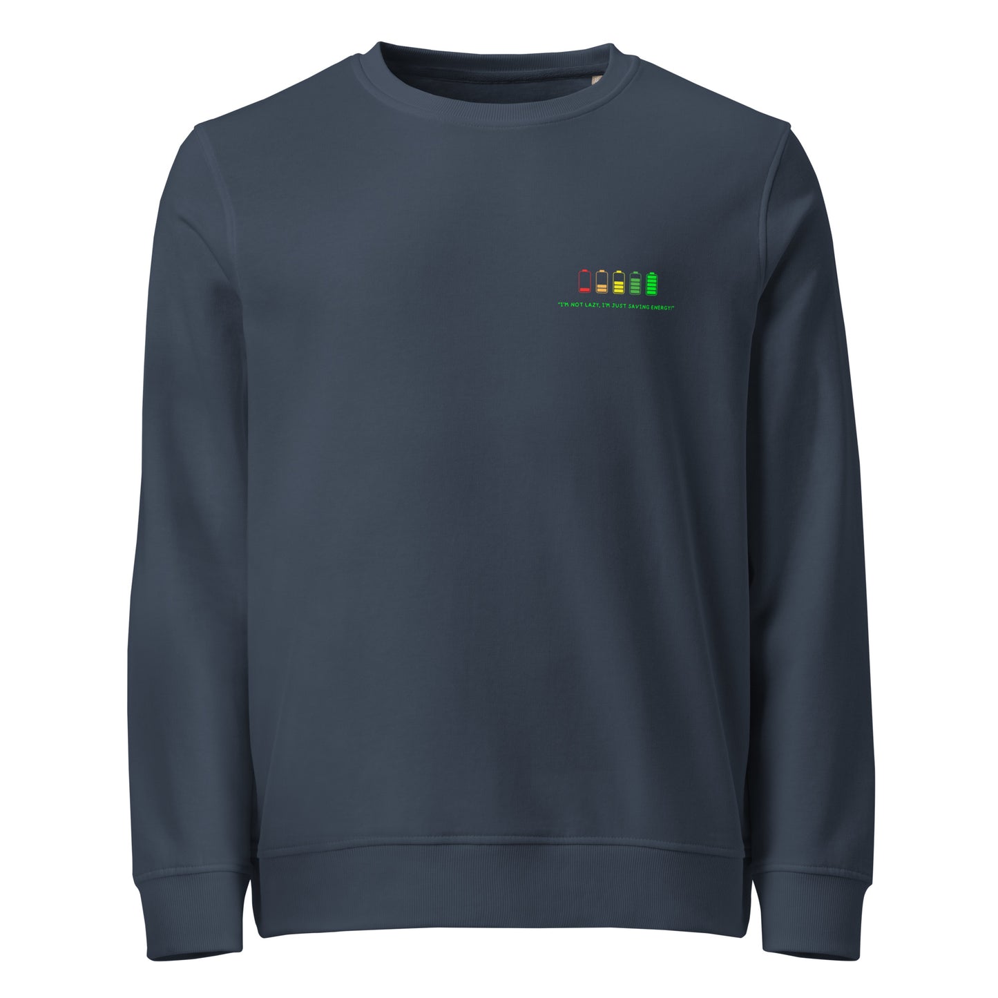 Felpa organica unisex Linea ENERGY