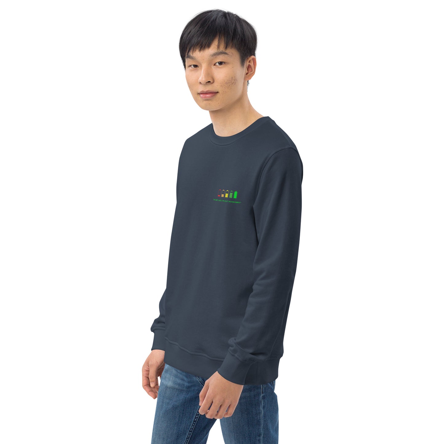 Felpa organica unisex Linea ENERGY