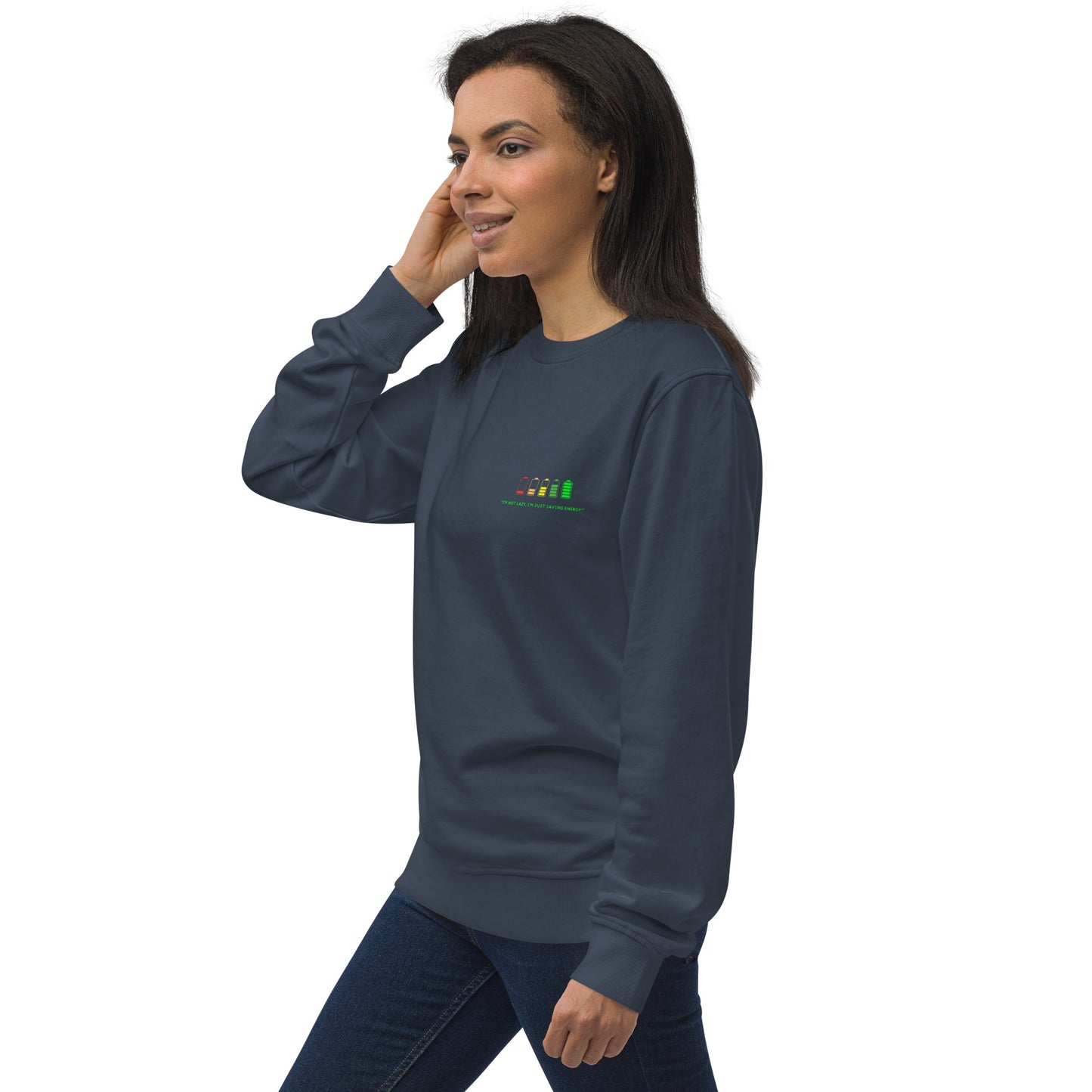 Felpa organica unisex Linea ENERGY