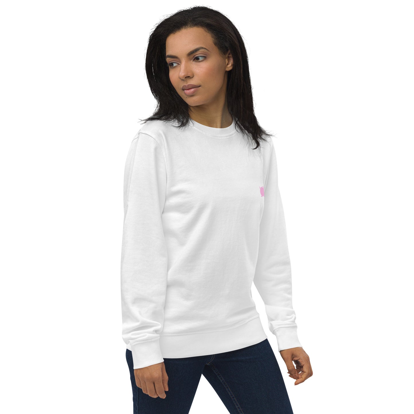 Felpa organica unisex Linea MORE MONEY