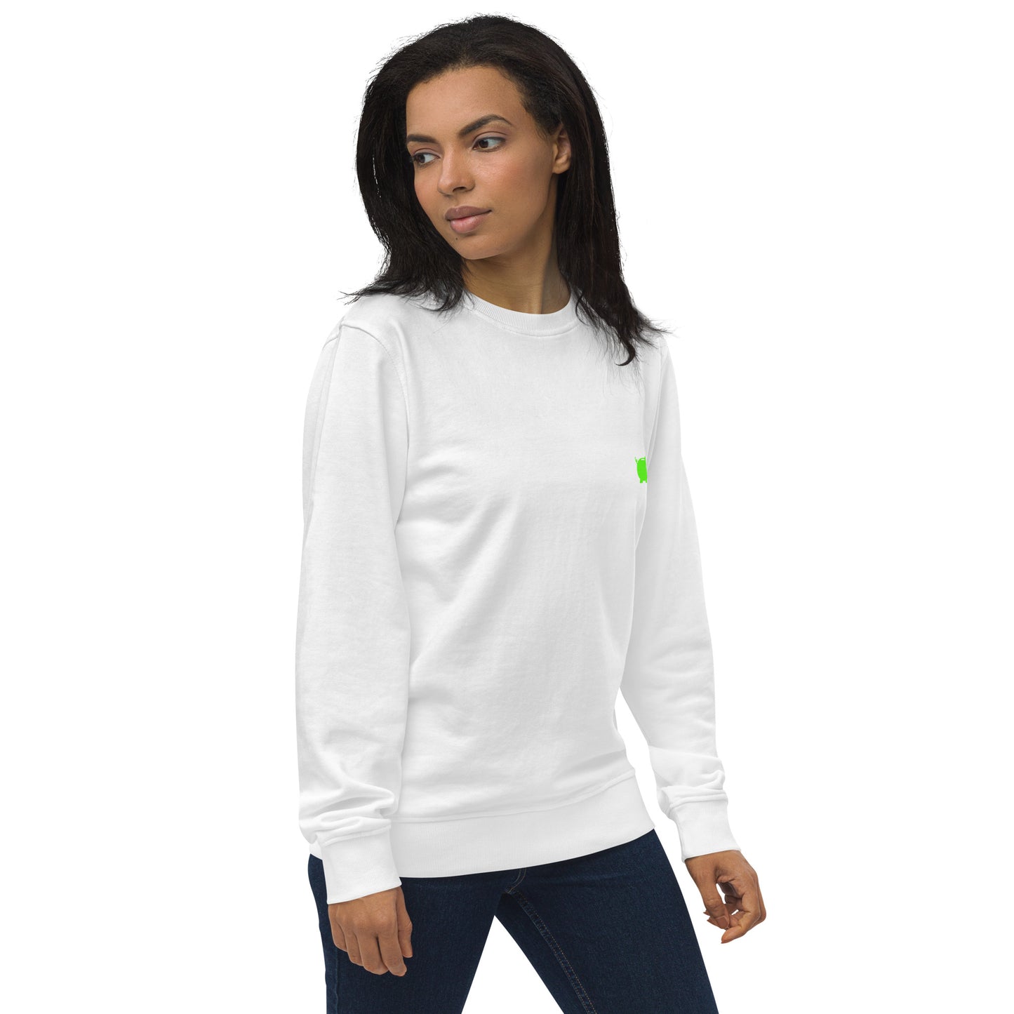 Felpa organica unisex Linea MORE MONEY
