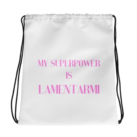 Zaino a sacca Linea MYSUPERPOWER IS
