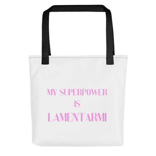 Shopping bag Linea MYSUPERPOWER IS