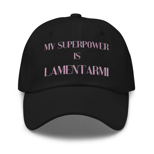 Cappellino Linea MYSUPERPOWER IS