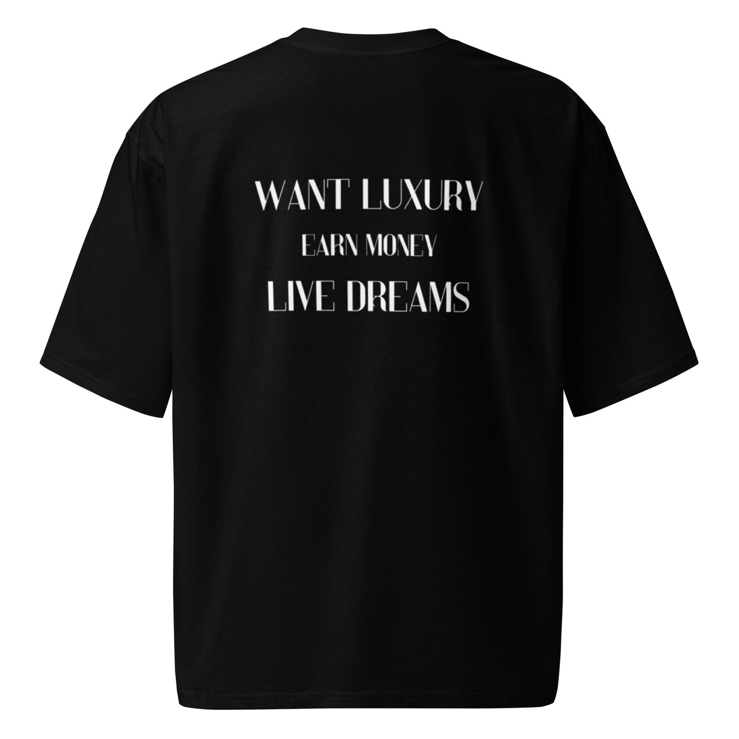 T-shirt oversize pesante Linea LUXURY EARN