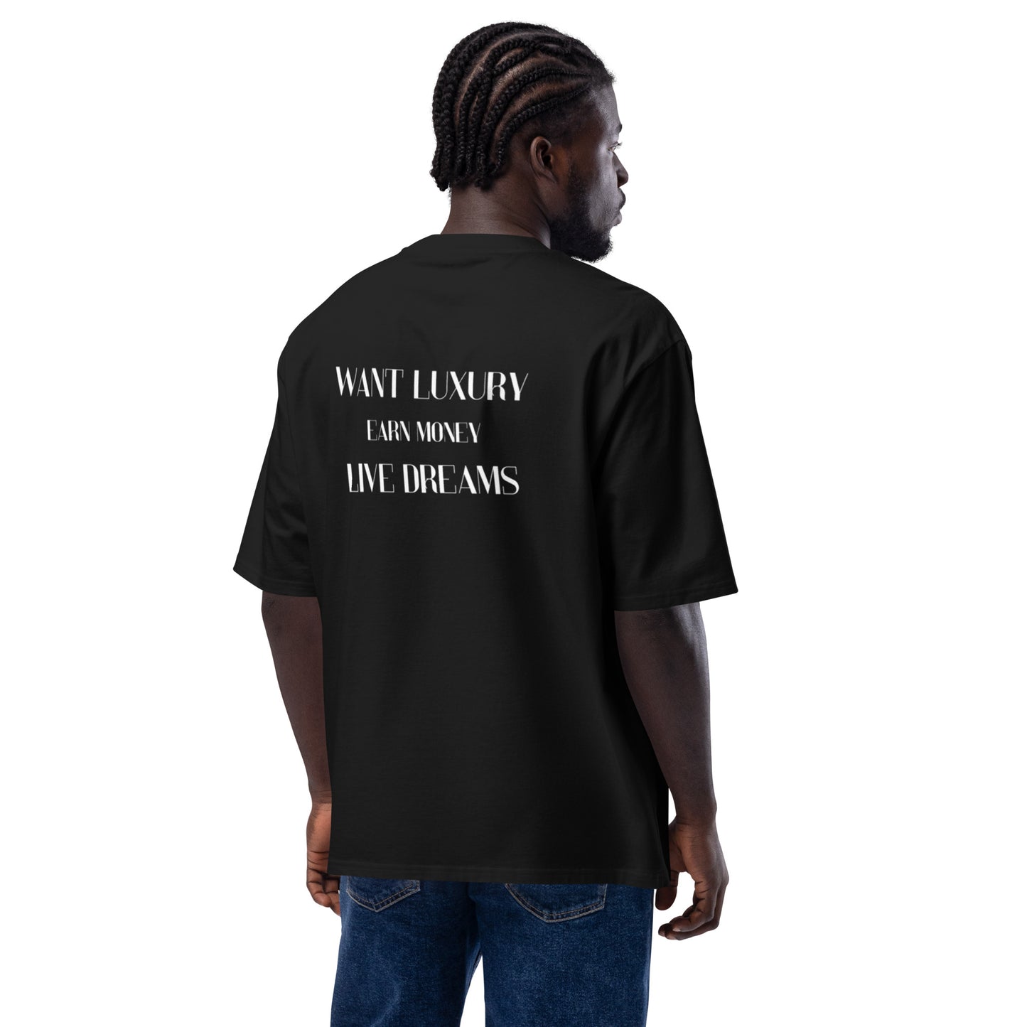 T-shirt oversize pesante Linea LUXURY EARN