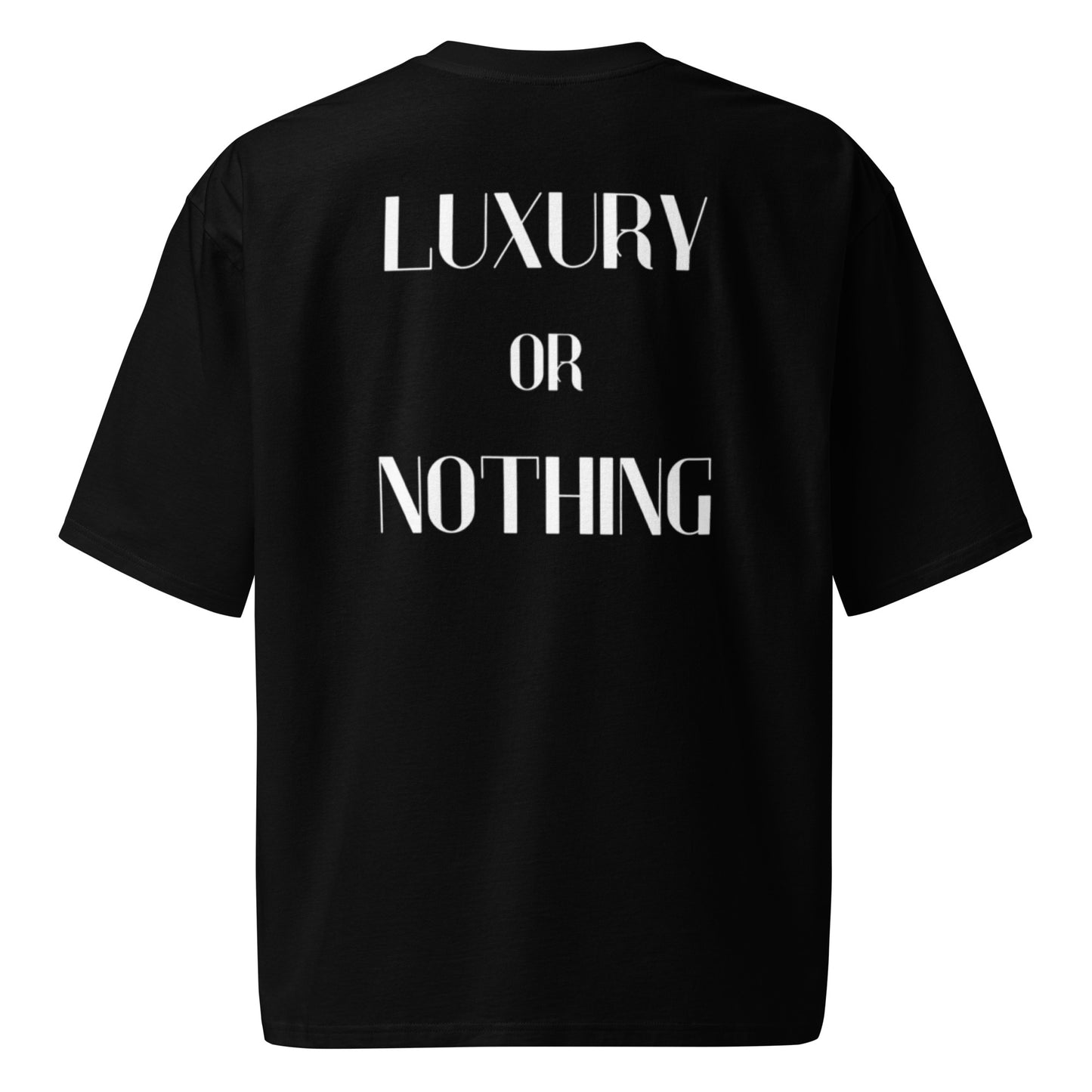 T-shirt oversize pesante Linea LUXURY