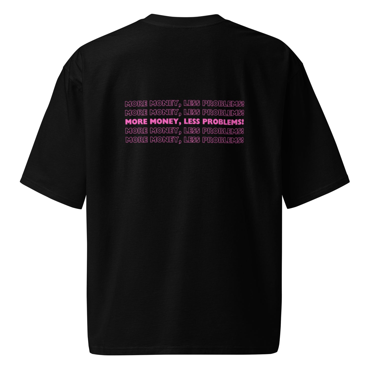 T-shirt oversize pesante Linea MORE MONEY