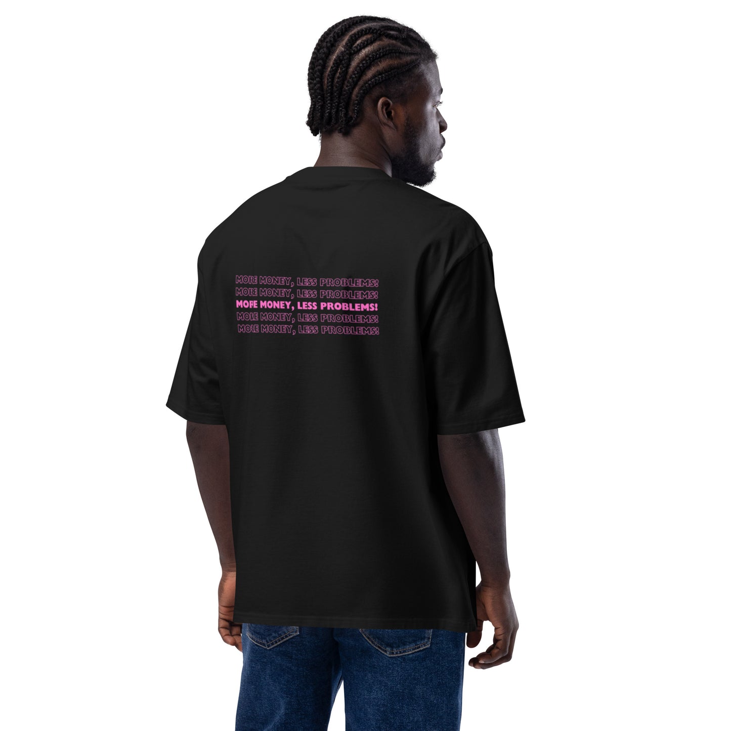 T-shirt oversize pesante Linea MORE MONEY