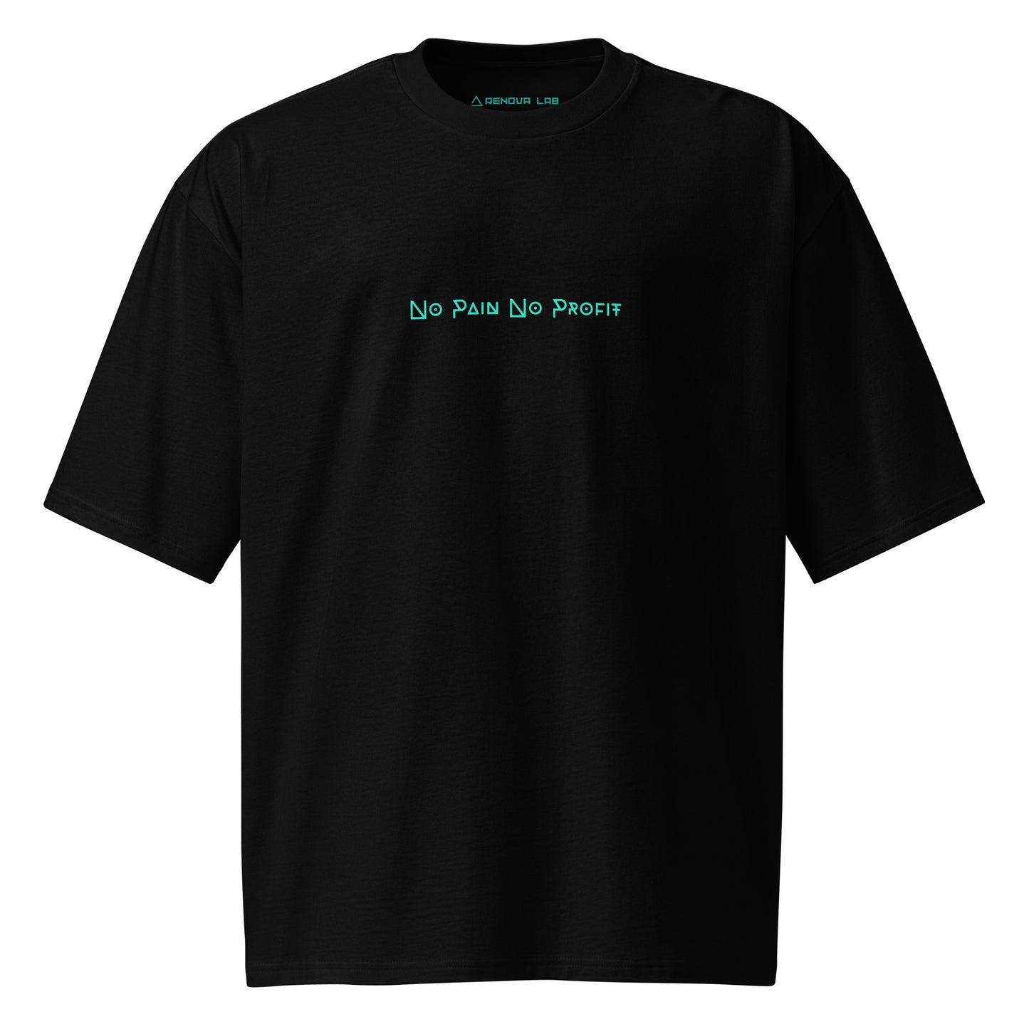 T-shirt oversize pesante Linea NO PAIN NO PROFIT
