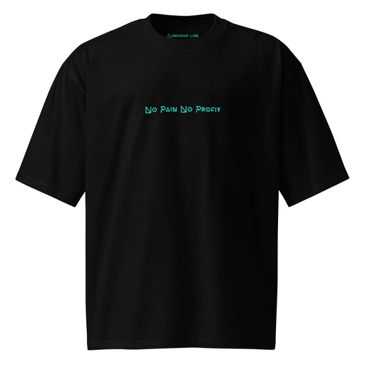 T-shirt oversize pesante Linea NO PAIN NO PROFIT