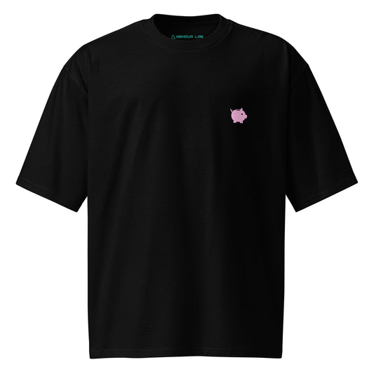 T-shirt oversize pesante Linea MORE MONEY