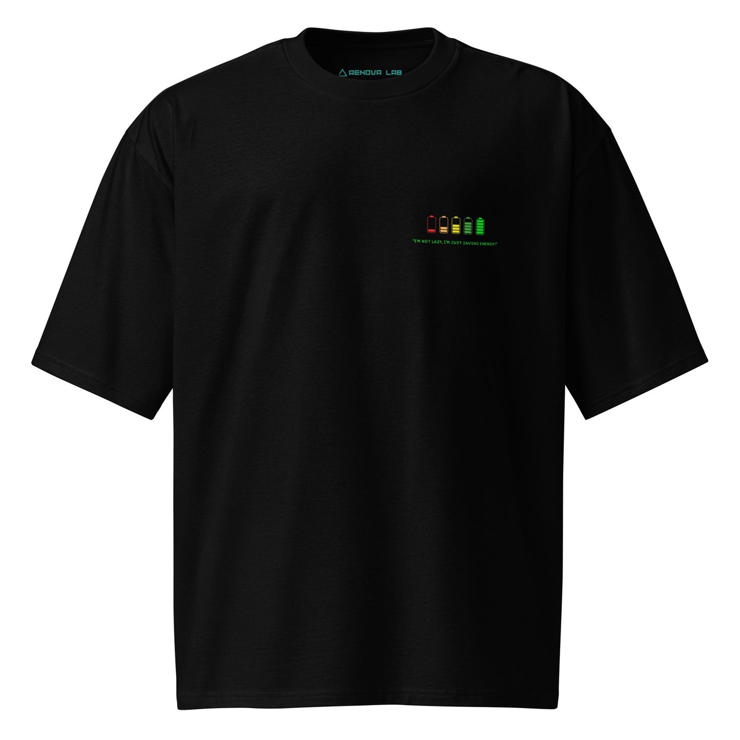 T-shirt oversize pesante Linea ENERGY