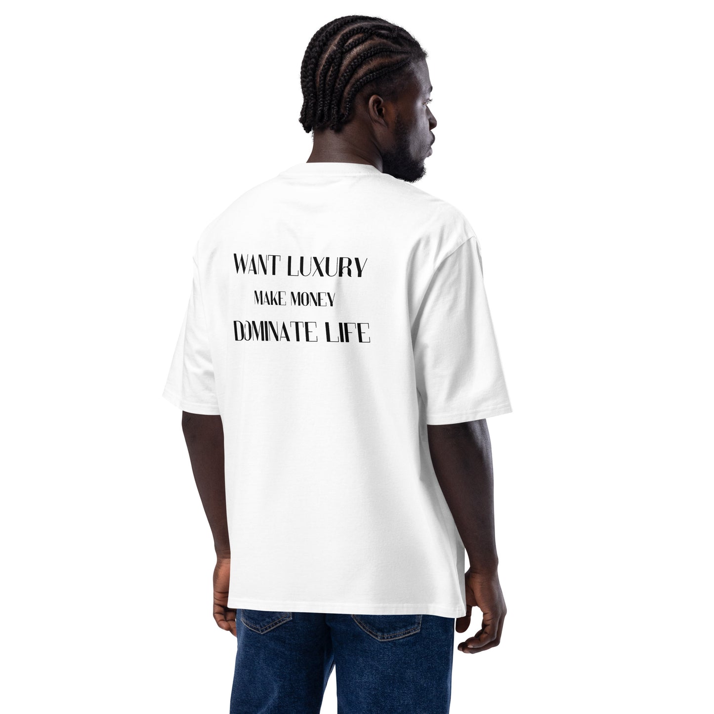 T-shirt oversize pesante Linea LUXURY MAKE