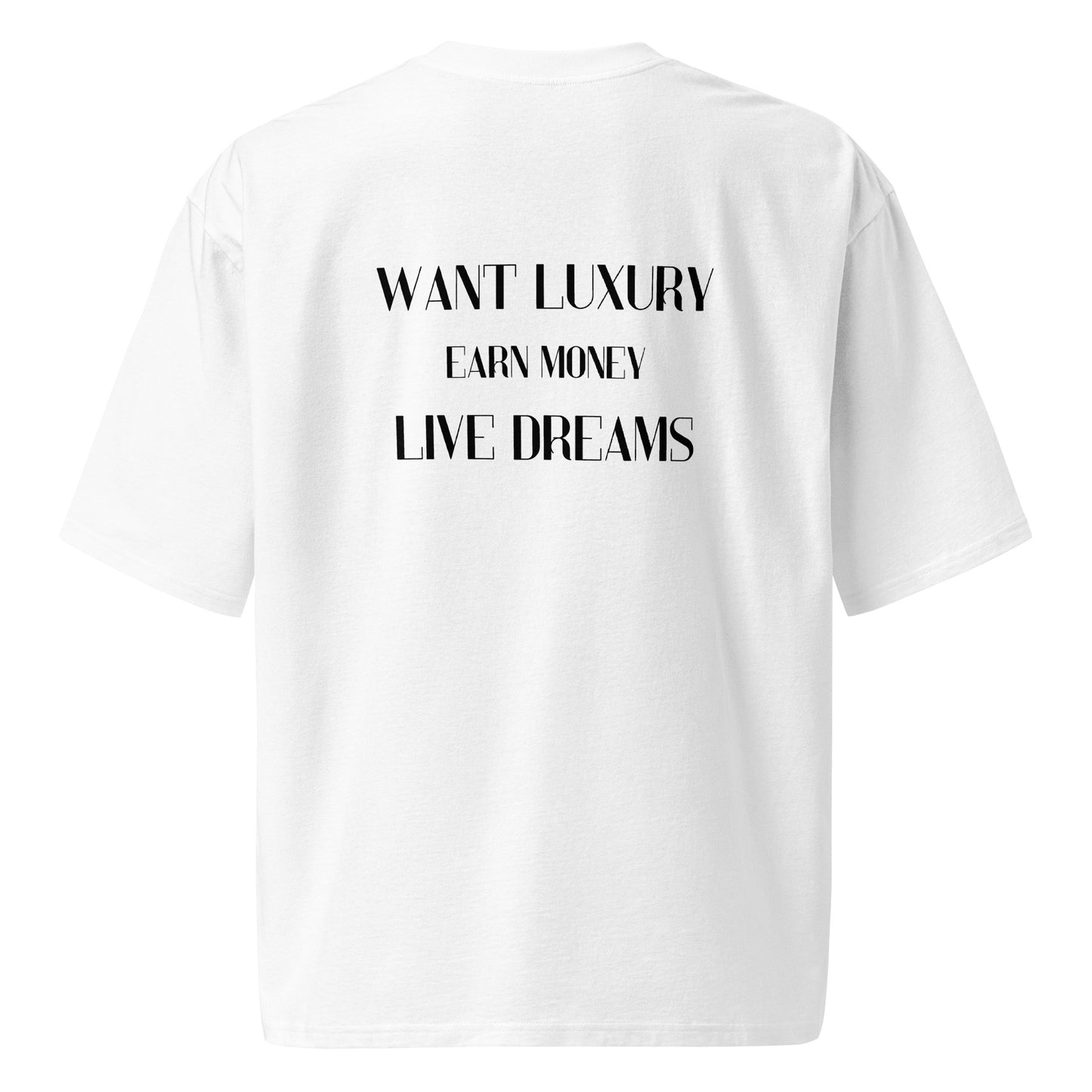 T-shirt oversize pesante Linea LUXURY EARN