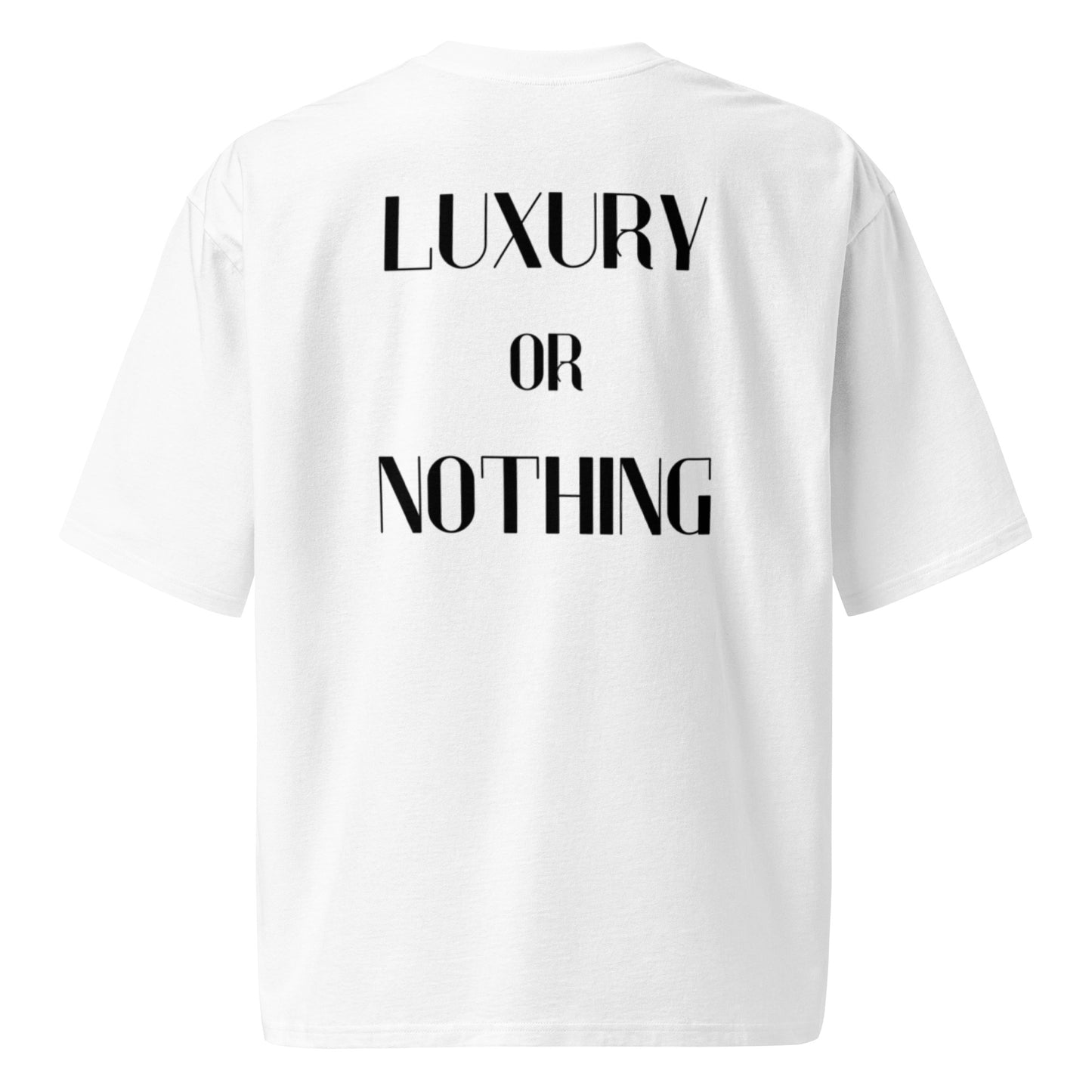 T-shirt oversize pesante Linea LUXURY