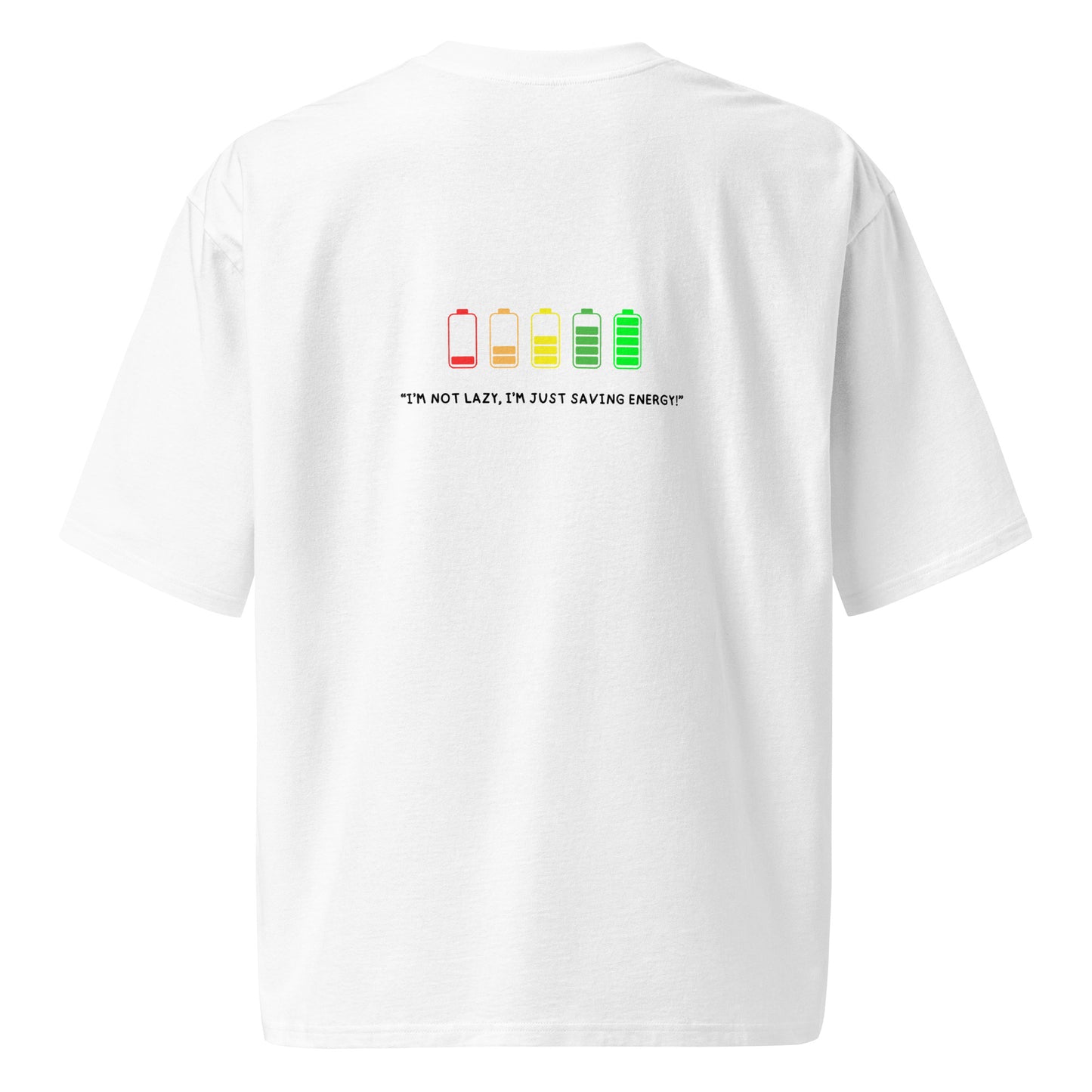 T-shirt oversize pesante Linea ENERGY