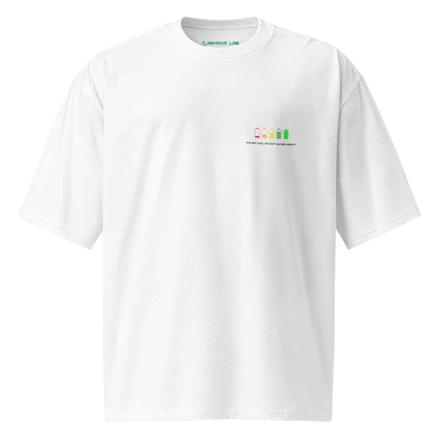 T-shirt oversize pesante Linea ENERGY