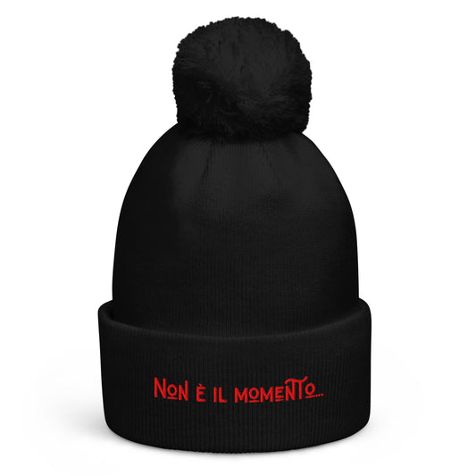 Berretto con pompon Linea NONE'ILMOMENTO