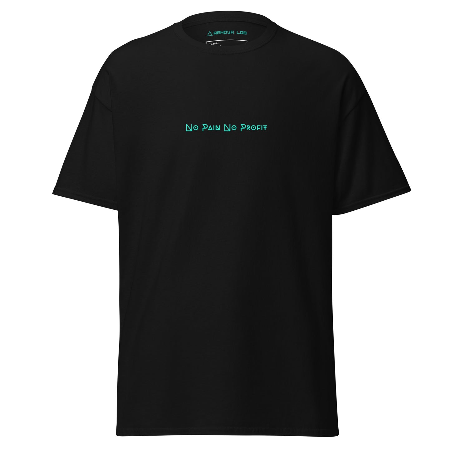 T-shirt classica unisex NO PAIN NO PROFIT