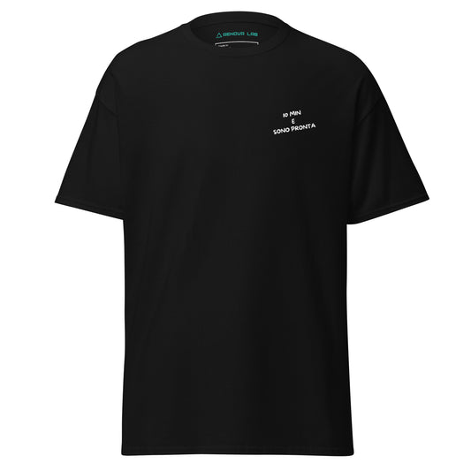 T-shirt classica unisex Linea 10 MIN
