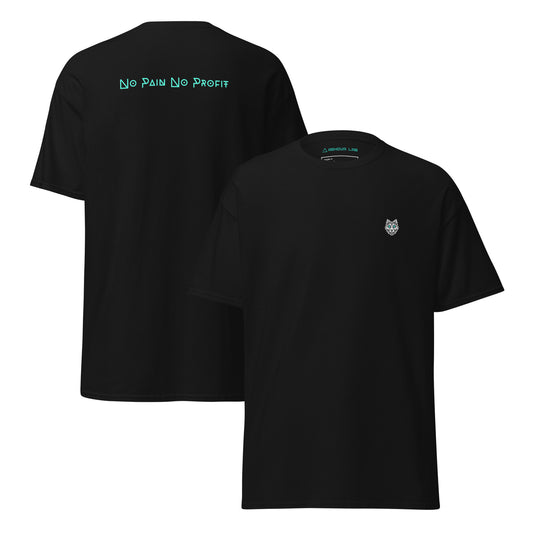 T-shirt classica unisex NO PAIN NO PROFIT