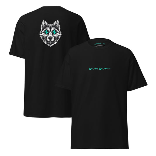 T-shirt classica unisex NO PAIN NO PROFIT