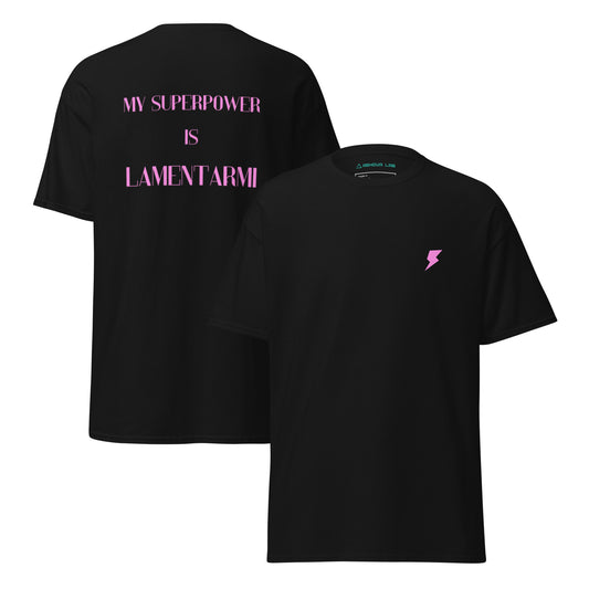 T-shirt classica woman Linea MYSUPERPOWER