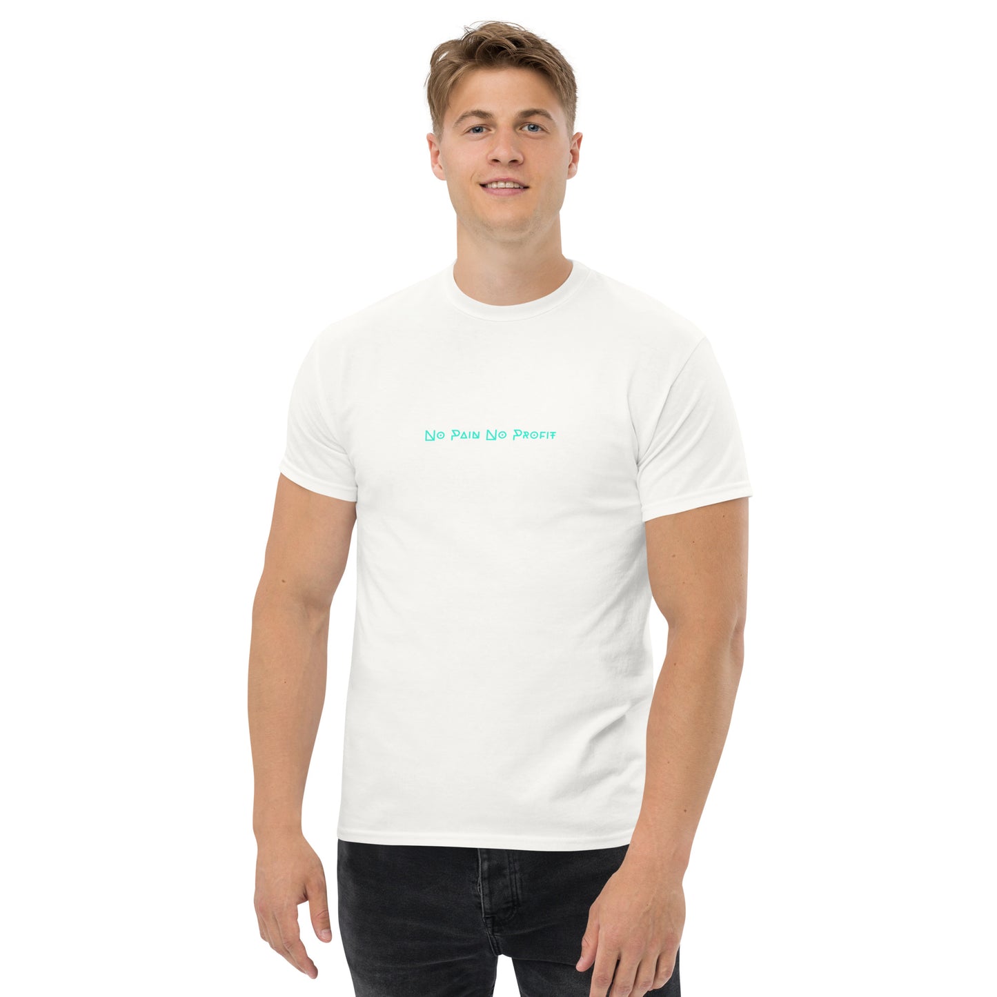 T-shirt classica unisex NO PAIN NO PROFIT