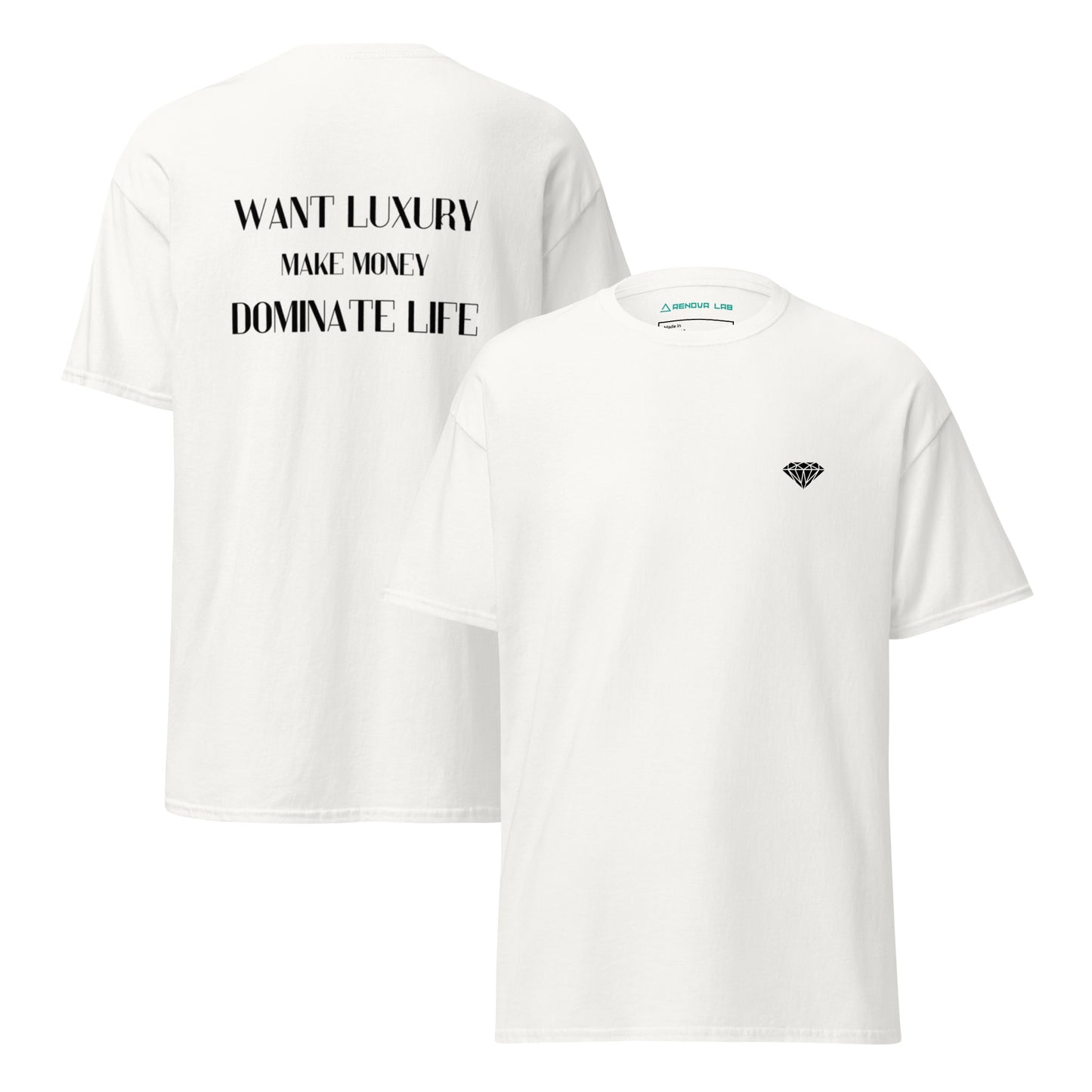 T-shirt classica unisex Linea LUXURY MAKE